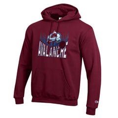 Colorado Avalanche Champion Powerblend Hoodie Burgundy