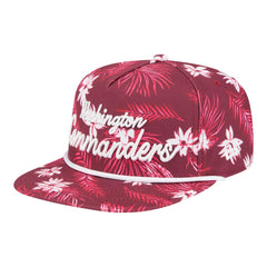 Washington Commanders New Era Palm Print A-Frame 9FIFTY Snapback Hat - Burgundy cheap