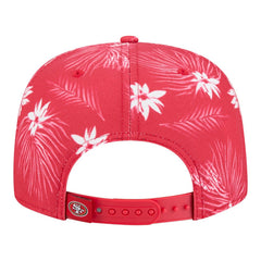 San Francisco 49ers New Era Palm Print A-Frame 9FIFTY Snapback Hat - Scarlet sale