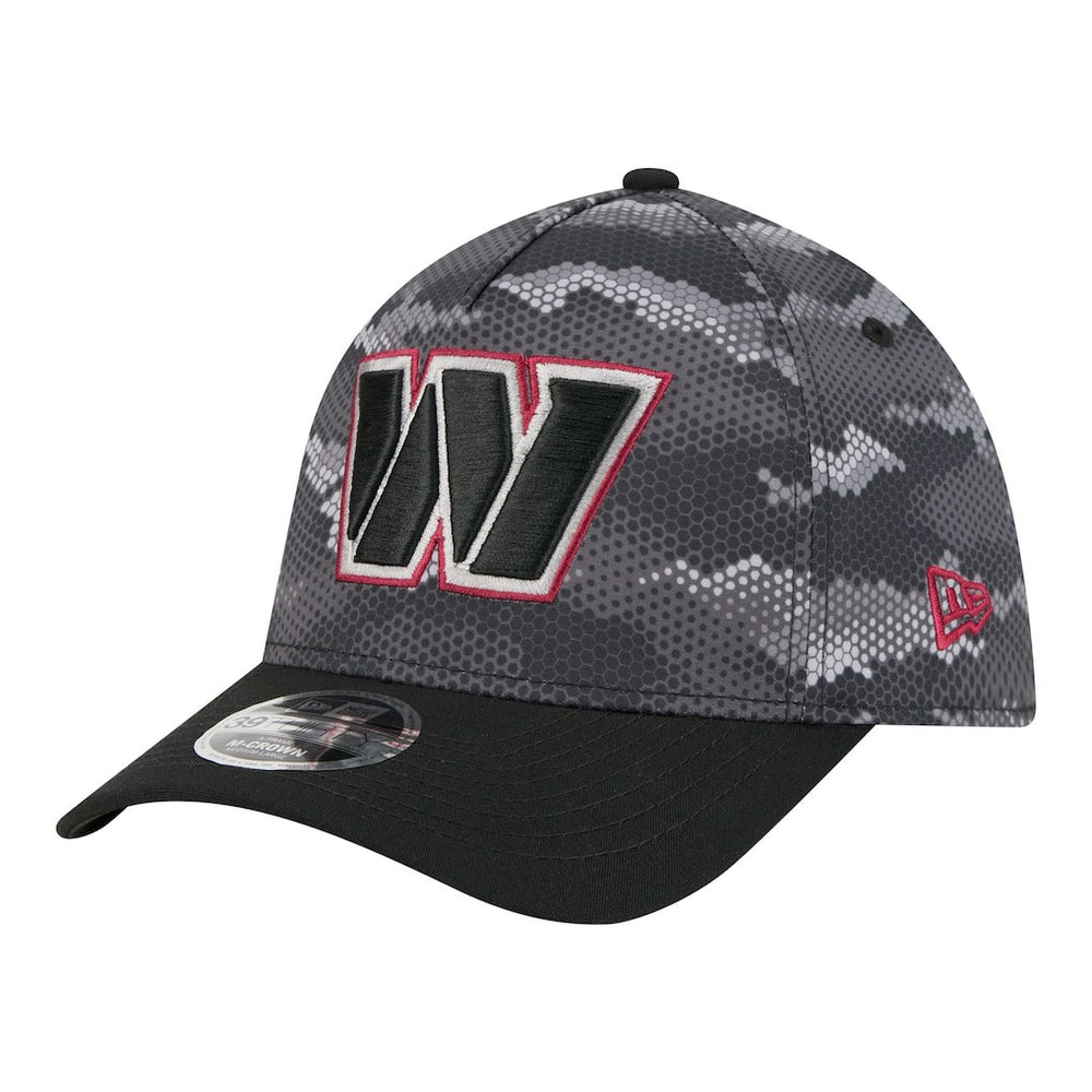 Washington Commanders New Era Camo A-Frame 39THIRTY Flex Hat - Black outlet