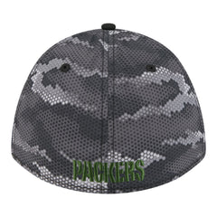 Green Bay Packers New Era Camo A-Frame 39THIRTY Flex Hat - Black outlet
