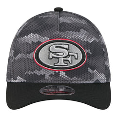 San Francisco 49ers New Era Camo A-Frame 39THIRTY Flex Hat - Black outlet