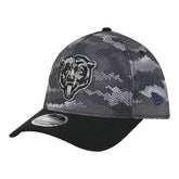 Chicago Bears New Era Camo A-Frame 39THIRTY Flex Hat - Black sale