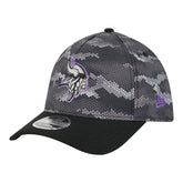 Minnesota Vikings New Era Camo A-Frame 39THIRTY Flex Hat - Black outlet