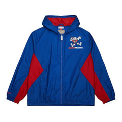 Denver Nuggets Playmaker Full-Zip Hooded Windbreaker Jacket sale - Blue | Mitchell & Ness online