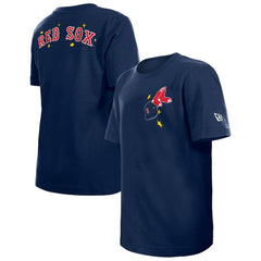 Boston Red Sox Youth Stars & Cap T-Shirt - Navy | New Era