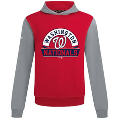 Washington Nationals Levelwear Throwback Ultimate Banner Arch Hoodie - Red