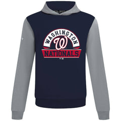 Washington Nationals Levelwear Throwback Ultimate Banner Arch Hoodie - Navy