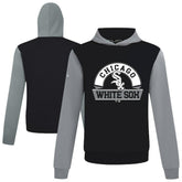 Chicago White Sox Levelwear Throwback Ultimate Banner Arch Hoodie - Black