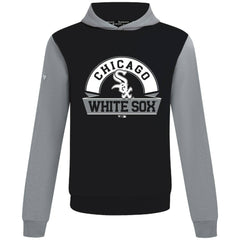 Chicago White Sox Levelwear Throwback Ultimate Banner Arch Hoodie - Black