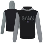 Colorado Rockies Levelwear Throwback Carve Ultimate Hoodie - Black