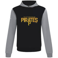 Pittsburgh Pirates Levelwear Throwback Carve Ultimate Hoodie - Black