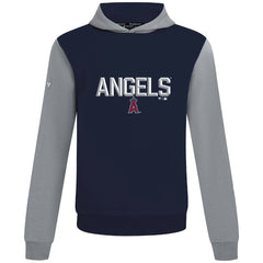 Los Angeles Angels Levelwear Throwback Carve Ultimate Hoodie - Navy
