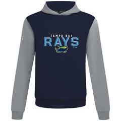 Tampa Bay Rays Levelwear Throwback Carve Ultimate Hoodie - Navy