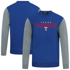 Texas Rangers Levelwear Throwback Ultimate Carve Sweatshirt - Royal