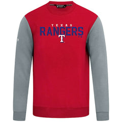 Texas Rangers Levelwear Throwback Ultimate Carve Sweatshirt - Red