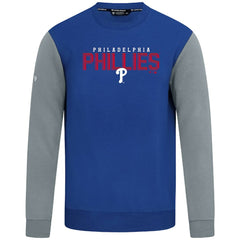 Philadelphia Phillies Levelwear Throwback Ultimate Carve Sweatshirt - Royal