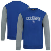 Los Angeles Dodgers Levelwear Throwback Ultimate Carve Sweatshirt - Royal