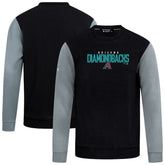 Arizona Diamondbacks Levelwear Throwback Ultimate Carve Sweatshirt - Black