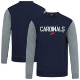 St. Louis Cardinals Levelwear Throwback Ultimate Carve Sweatshirt - Navy