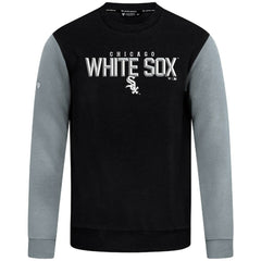 Chicago White Sox Levelwear Throwback Ultimate Carve Sweatshirt - Black