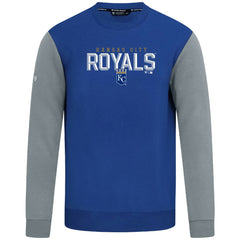Kansas City Royals Levelwear Throwback Ultimate Carve Sweatshirt - Royal