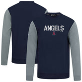 Los Angeles Angels Levelwear Throwback Ultimate Carve Sweatshirt - Navy