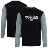 New York Yankees Levelwear Throwback Ultimate Carve Sweatshirt - Black