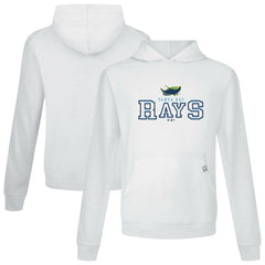 Tampa Bay Rays Levelwear Relay Journey Pullover Hoodie - White