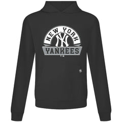 New York Yankees Levelwear Relay Banner Arch Pullover Hoodie - Black