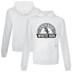 Chicago White Sox Levelwear Relay Banner Arch Pullover Hoodie - White