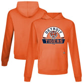 Detroit Tigers Levelwear Relay Banner Arch Pullover Hoodie - Orange