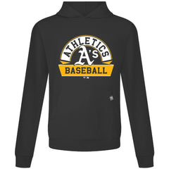 Athletics Levelwear Relay Banner Arch Pullover Hoodie - Black