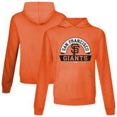 San Francisco Giants Levelwear Relay Banner Arch Pullover Hoodie - Orange