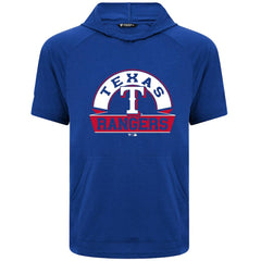 Texas Rangers Levelwear Phase Banner Arch Hoodie T-Shirt - Royal