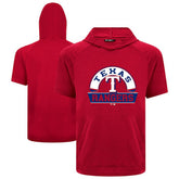 Texas Rangers Levelwear Phase Banner Arch Hoodie T-Shirt - Red