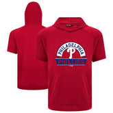 Philadelphia Phillies Levelwear Phase Banner Arch Hoodie T-Shirt - Red