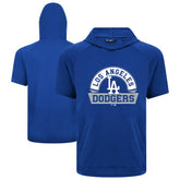 Los Angeles Dodgers Levelwear Phase Banner Arch Hoodie T-Shirt - Royal