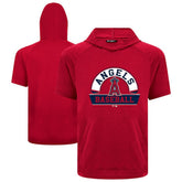 Los Angeles Angels Levelwear Phase Banner Arch Hoodie T-Shirt - Red