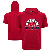 Boston Red Sox Levelwear Phase Banner Arch Hoodie T-Shirt - Red