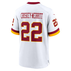 Jacory Croskey-Merritt Washington Commanders Game Super Bowl Era Jersey - White | Nike cheap