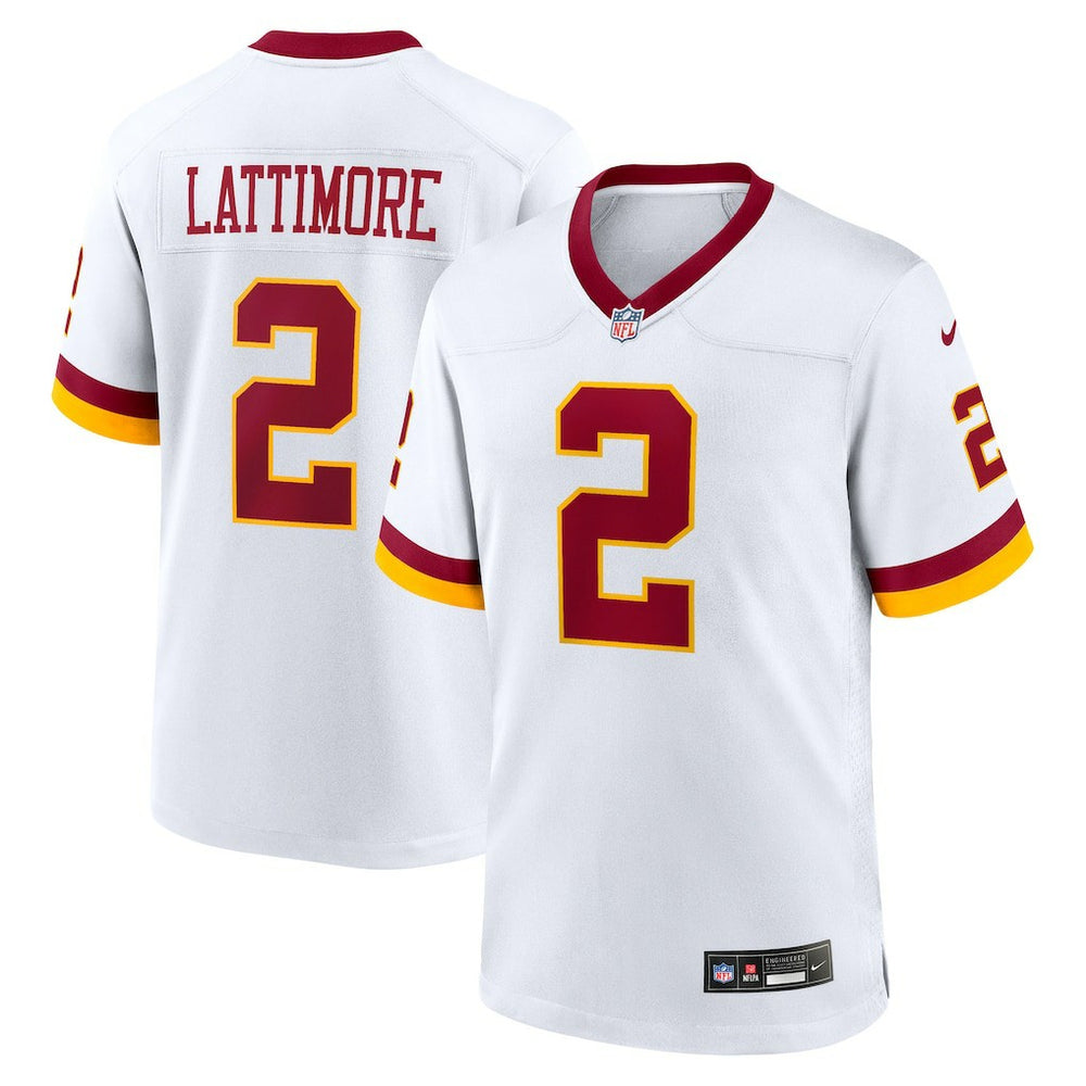 Marshon Lattimore Washington Commanders Game Super Bowl Era Jersey - White | Nike for sale