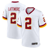 Marshon Lattimore Washington Commanders Game Super Bowl Era Jersey - White | Nike for sale