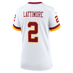 Marshon Lattimore Washington Commanders Women's Game Super Bowl Era Jersey - White | Nike sale