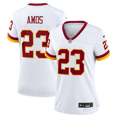 Trey Amos Washington Commanders Women's Game Super Bowl Era Jersey - White | Nike on sale