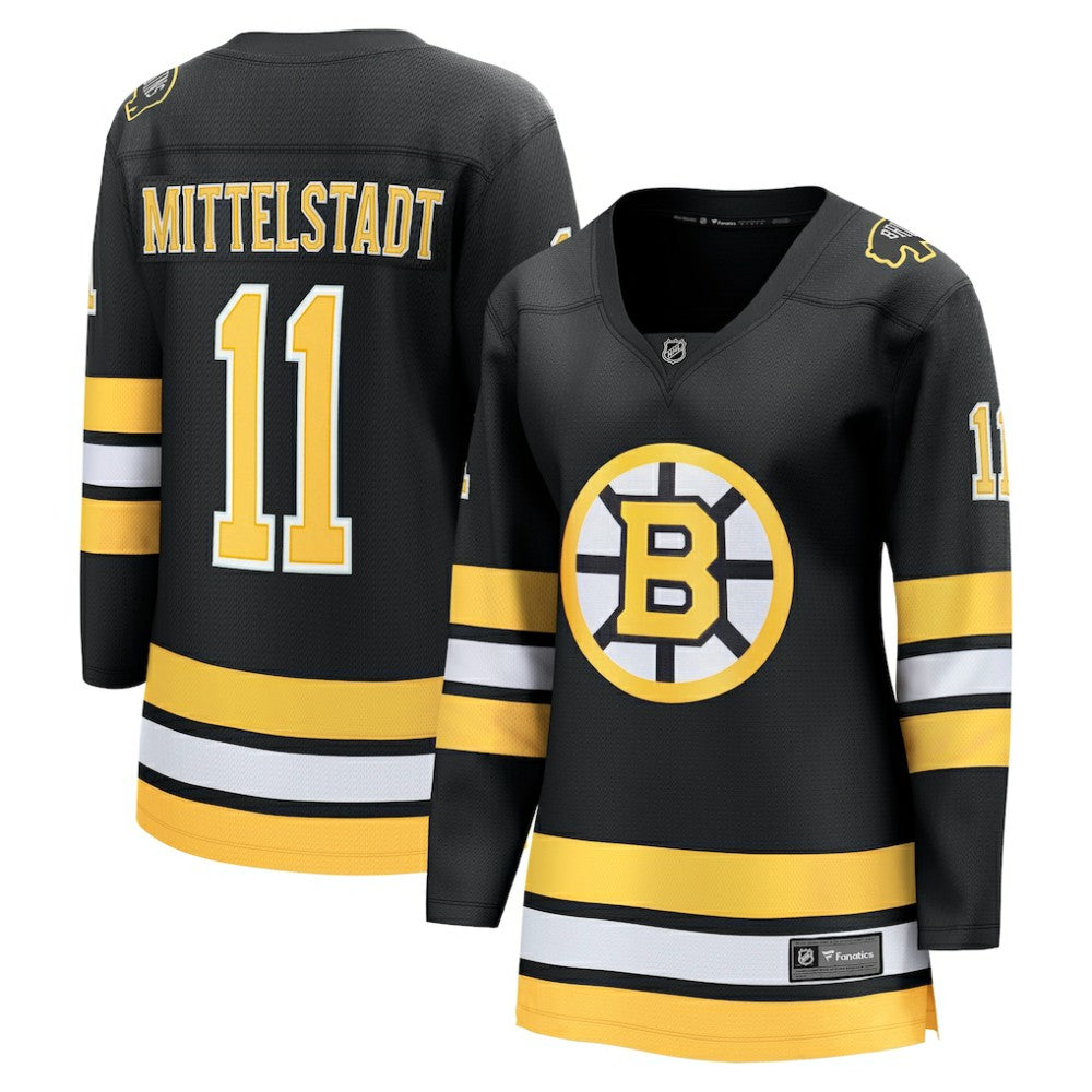 Casey Mittelstadt Boston Bruins Fanatics Women's Home Breakaway Player Jersey Black