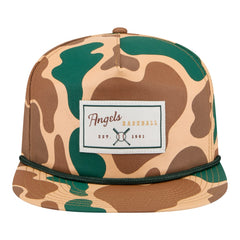 Los Angeles Angels Duck 19TWENTY Adjustable Hat - Camo | New Era