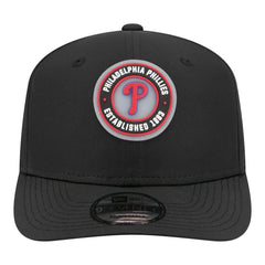 Philadelphia Phillies Circle 9SEVENTY Adjustable Hat - Black | New Era