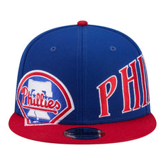 Philadelphia Phillies Stretched Two-Tone 9FIFTY Adjustable Hat - Royal/Red | New Era