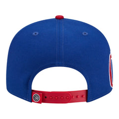 Chicago Cubs Stretched Two-Tone 9FIFTY Adjustable Hat - Royal/Red | New Era